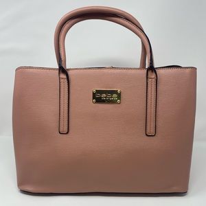 Bebe Aubrey Satchel, dark blush. Brand New